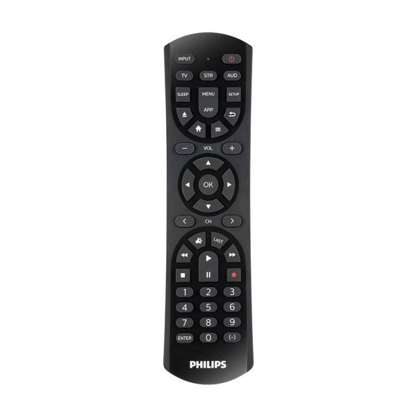 PHILIPS 3-DEVICE UNIVERSAL REMOTE CONTROL - BLACK