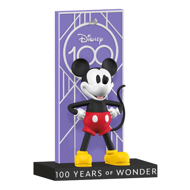 HALLMARK KEEPSAKE CHRISTMAS ORNAMENT 2023 DISNEY 100 YEARS WONDER MICKEY