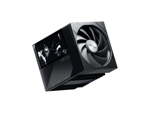 TRYX TURRIS 620 CPU Air Cooler 5.0" IPS Customizable Screen 280w TDP Reflow