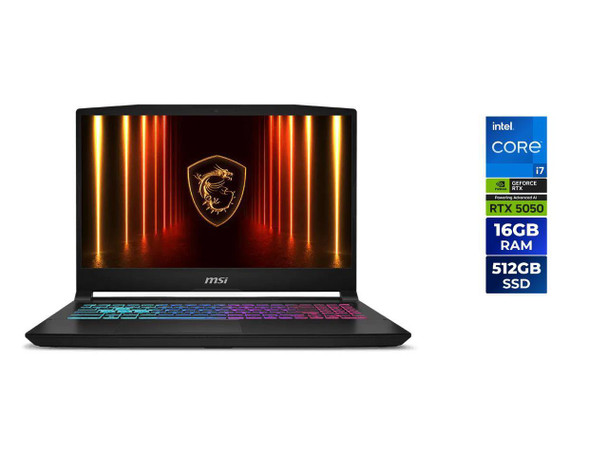 MSI Katana 15 HX Gaming Laptop   - 15.6" FHD 144 Hz - Intel Core i7-14650HX -