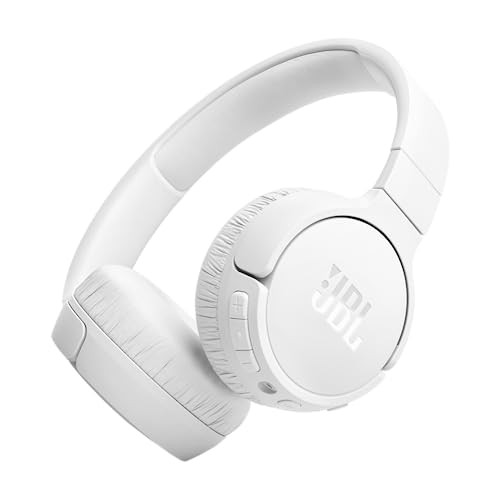 JBL TUNE 670NC ADAPTIVE NOISE CANCELLING SMART AMBIENT WIRELESS ON-EAR - WHITE
