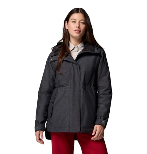 WL1706 COLUMBIA WOMEN'S LILLIAN RIDGE INSULATED JACKET WOMEN S BLACK New