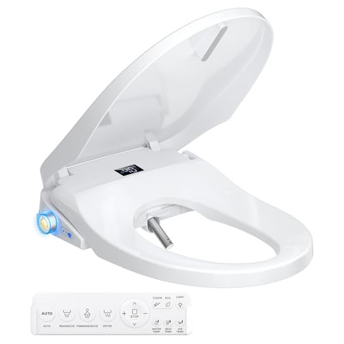 LXLU Bidet Toilet Seat Electric Smart Heated Seat Feminine & Front Rear Wash