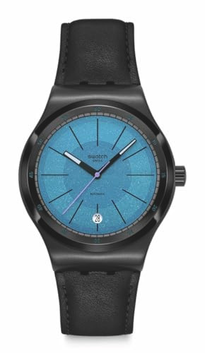 SWATCH IRONY SISTEM51 UNISEX CASUAL WATCH STAINLESS STEEL QUARTZ - BLACK