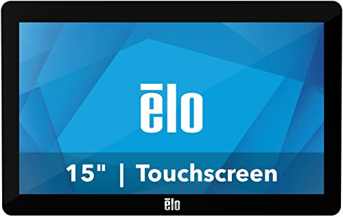 ELO 1502L 15.6" FULL HD TOUCHSCREEN MONITOR, NO STAND, E125496 - BLACK