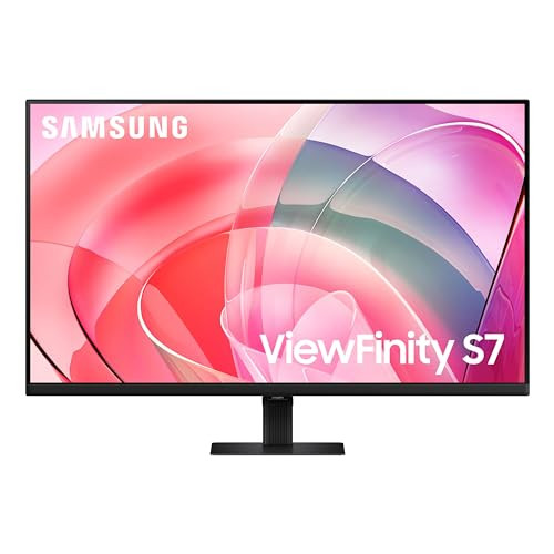 SAMSUNG 32" VIEWFINITY S7 SERIES 4K UHD HIGH RESOLUTION MONITOR HDR10 - BLACK