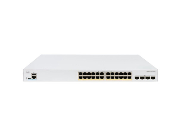 Cisco C1300X-24P-4X Ethernet Switch, 24-port managed Layer 3 switch |