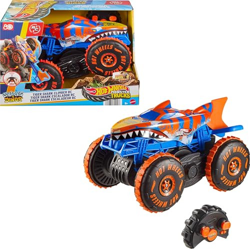 Mattel Hot Wheels Monster Trucks Remote Control Toy Vehicle Large Scale JFR39 New