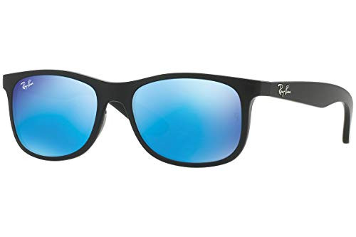 RJ9062S RAY-BAN UNISEX-CHILD BLUE/BLACK RECTANGULAR 3N BLUE/BLACK SIZE 46-3N