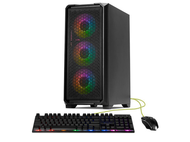 Yeyian Gaming Desktop PC Vault 44F0B-550P1N Intel Core i5-14400F 16GB DDR5 1TB