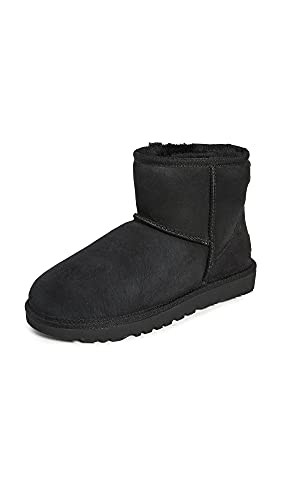 1016222 UGG WOMEN'S CLASSIC MINI II BOOT - SIZE: WOMEN 5 - BLACK