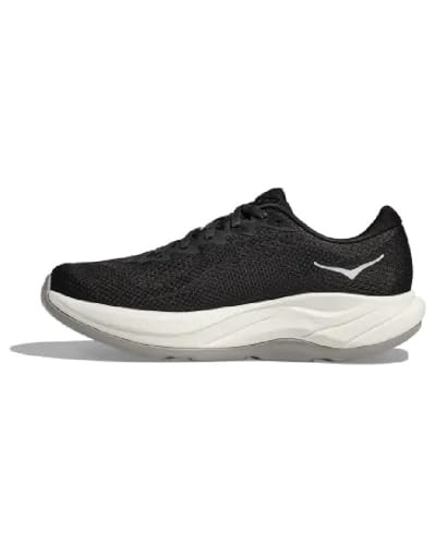 HOKA RINCON 4 WOMEN'S SHOES SIZE 8B - BLACK/WHITE - SIZE: WOMEN 8 - BLACK/WHITE New