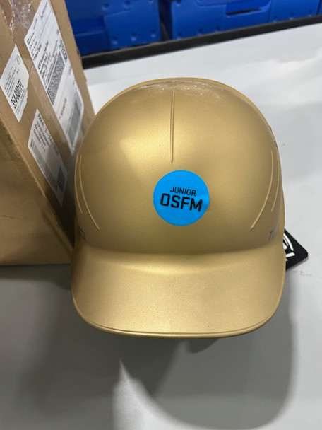 TUCCI GOLD BATTERS HELMET - GOLD