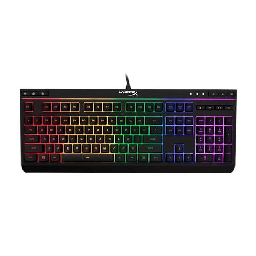 HyperX Alloy Core RGB Membrane Gaming Keyboard HX-KB5ME2-US - Black