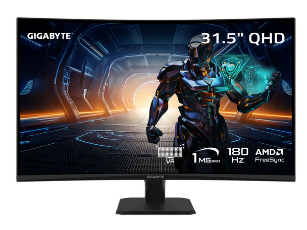 GIGABYTE 32 inch (31.5" viewable) QHD 2K 1440P 180Hz AMD FreeSync (Adaptive