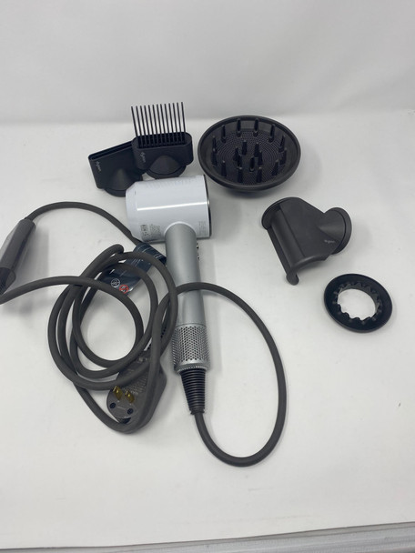 DYSON SUPERSONIC HAIR DRYER - WHITE SILVER