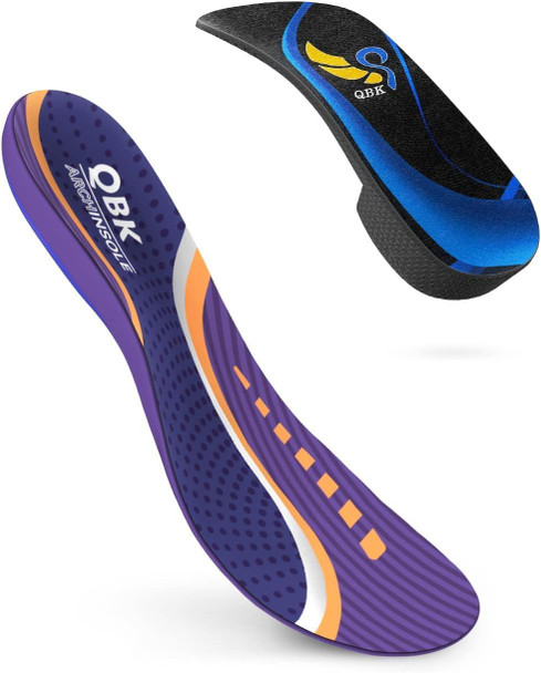 QBK ARCH SUPPORT ORTHOTICS INSOLES - SIZE: MEN XS WOMEN XS