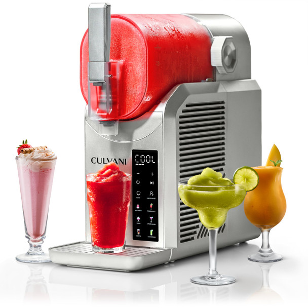 CULVANI CHILLUX FROZEN DRINK MAKER FOR HOME BAR DIGITAL DISPLAY SLUSHIE MACHINE New