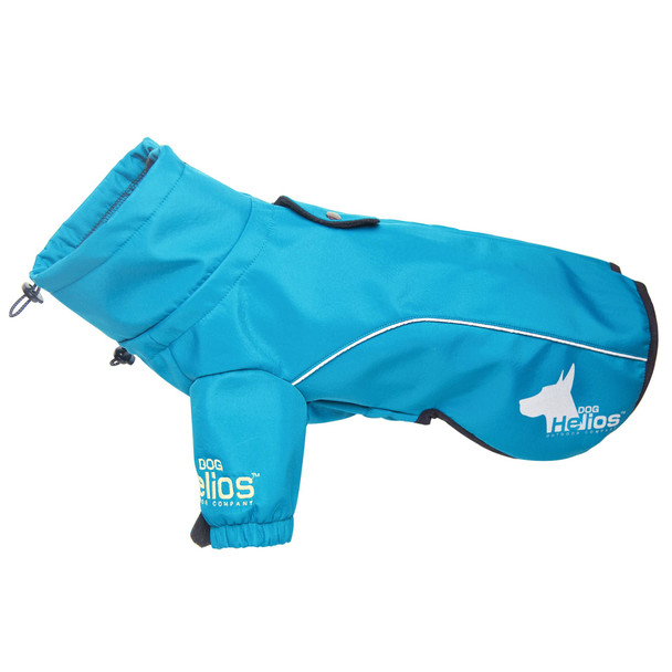 DOG HELIOS EXTREME SOFT-SHELL PERFORMANCE FLEECE WINTER DOG COAT SMALL - BLUE New