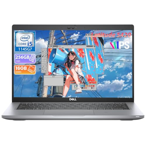 DELL LATITUDE 5420 14 FHD NON-TOUCH I5-1145G7 16GB 256GB SSD W11P - SILVER