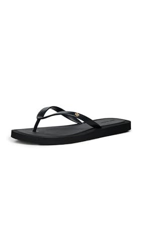 162307 TORY BURCH WOMEN'S KIRA PADDED FLIP FLOPS SIZE: WOMEN 9 - PERFECT BLACK