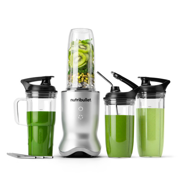 NUTRIBULLET ULTRA PERSONAL BLENDER, DELUXE VERSION, 32 OZ - SILVER