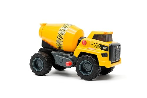 CAT CONSTRUCTION TOYS 11.5" POWER HAULERS 2.0 CEMENT MIXER LIGHTS SOUNDS AGES 3+
