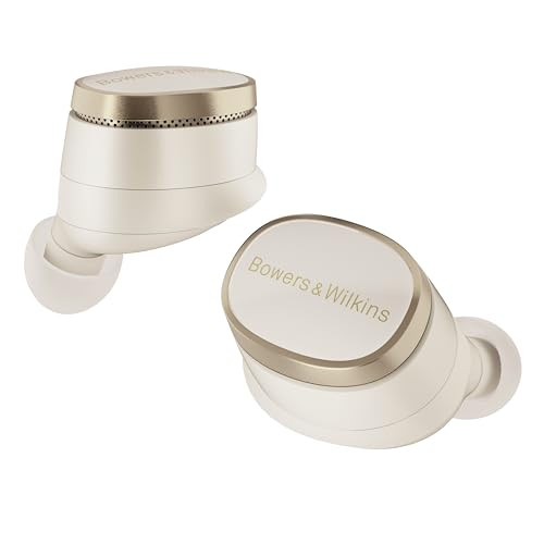 BOWERS & WILKINS PI8 BLUETOOTH WIRELESS EARBUDS (DOVE WHITE) - PI8-DOVEWHITE