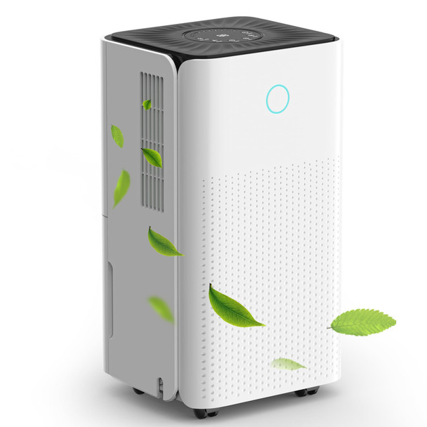 LUKO 2000 SQ.FT DEHUMIDIFIER 30 PINT DRAIN HOSE FOR CONTINUOUS DRAINAGE - WHITE