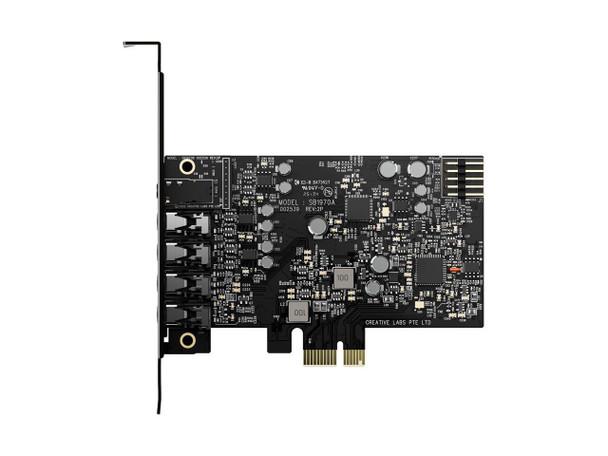 Creative Sound Blaster Audigy Fx Pro Hi-res PCI-e Sound Card with 7.1 Discrete