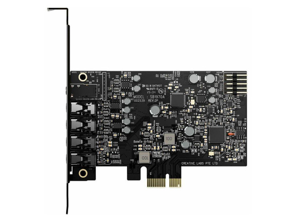 Creative Sound Blaster Audigy Fx Pro Hi-res PCI-e Sound Card with 7.1 Discrete