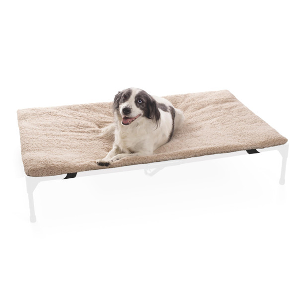 K&H PET PRODUCTS DOG COT PAD PILLOW-TOP COMFORT BED FOR K&H XL ELEVATED DOG BEDS New