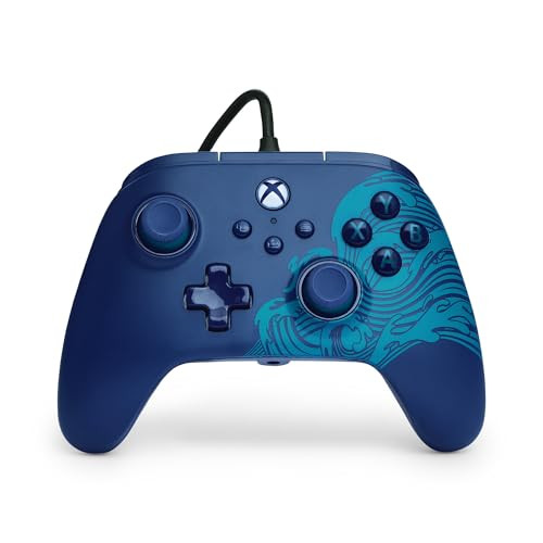 POWERA ADVANTAGE WIRED CONTROLLER FOR XBOX SERIES X|S - BLUE WAVE