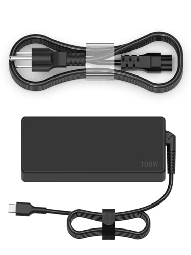 MIXYACEH 100W USB-C Laptop Charger Compatible with Lenovo ThinkPad BRJ90200500