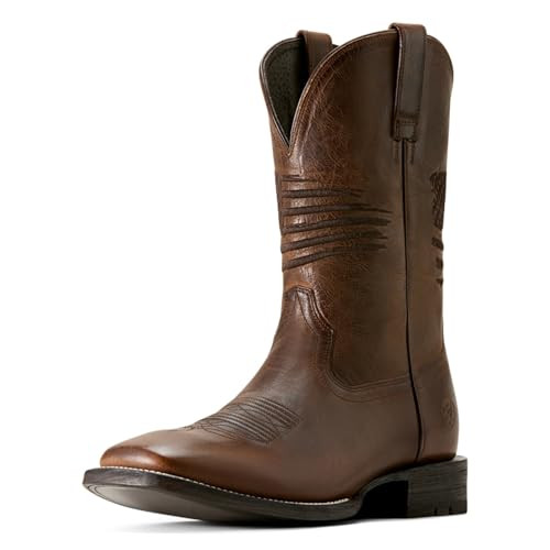 10036001 Ariat Circuit Patriot Weathered Tan Men's Size 13 New