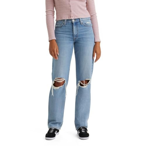 LEVI'S WOMEN'S 94 BAGGY JEANS SIZE WOMEN 30X31 NEW BLUE A3510-0029 New
