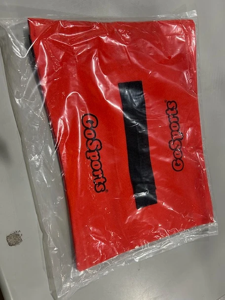 GOSPORTS RED SAND BAG 14" BY 10.25" - RED New