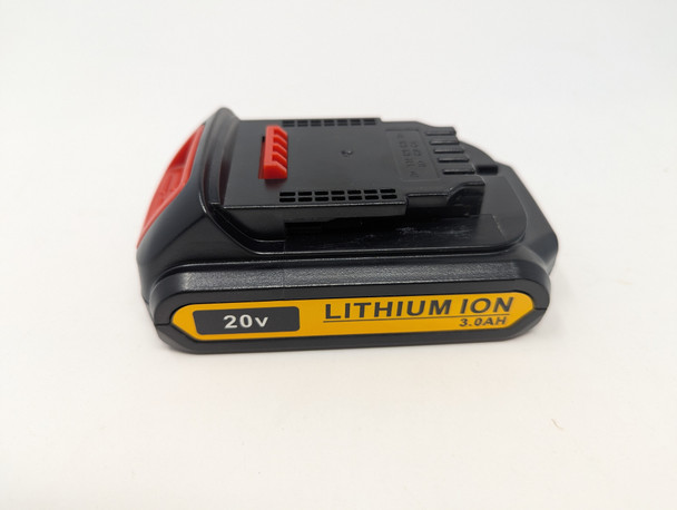 LONG FIT REPLACE FOR DEWALT 20V MAX BATTERY 3.0-AH 2-PACK - BLACK/RED/YELLOW