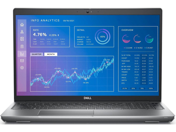 Dell Precision 3571 Workstation Laptop Intel Core i7-12800H NVIDIA RTX A1000