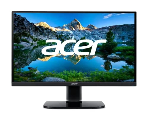 ACER 27.0” FHD IPS COMPUTER MONITOR AMD FREESYNC 75HZ REFRESH KB272 - BLACK