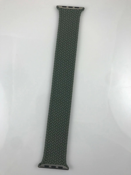 APPLE WATCH BAND BRAIDED SOLO LOOP 44MM 42MM 45MM INVERNESS SIZE 12 - GREEN