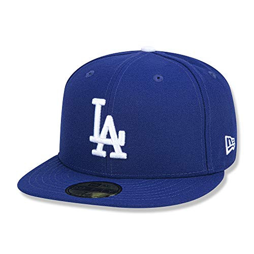 NEW ERA 59FIFTY LOS ANGELES DODGERS MLB 2017 FIELD GAME SIZE: 7 1/8 - BLUE