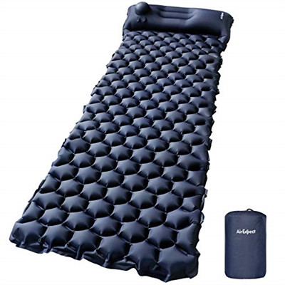 AIREXPECT CAMPING SLEEPING PAD - BLUE