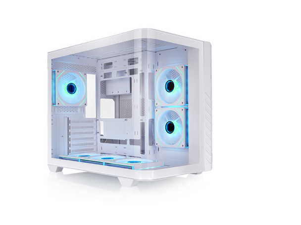 Thermaltake Vision 330 CR ARGB; Mid Tower; Curved Hinged TG panel; 6x120mm