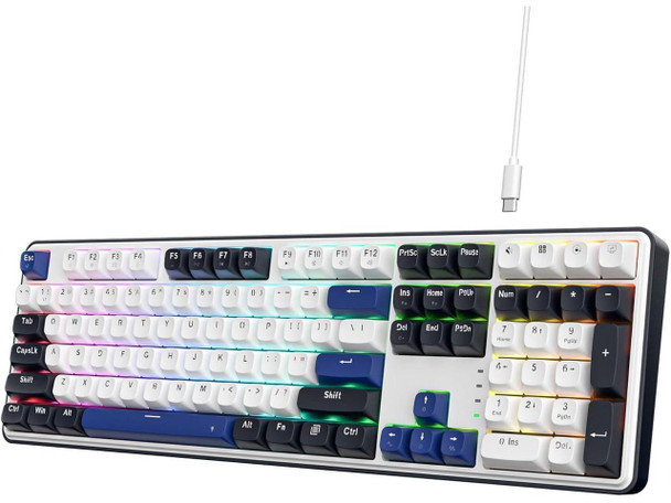 Redragon K689 Wired Gasket RGB Gaming Keyboard, 108 Keys Mechanical Keyboard