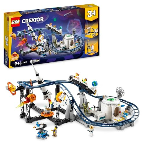 LEGO Creator 3-in-1 Space Roller Coaster Building Toy Set - 31142 New