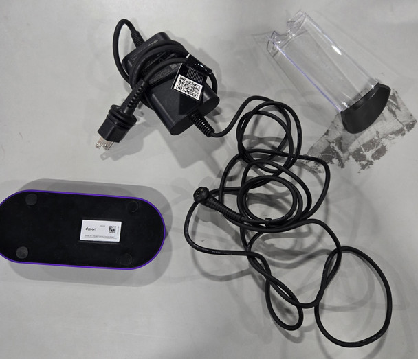 DYSON CORRALE STRAIGHTENER CHARGER HS03 & POWER SUPPLY CHARGING - DEEP PURPLE