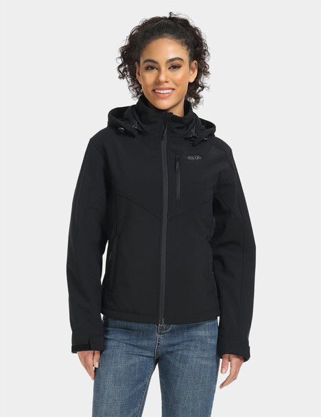 ORORO WOMEN'S HEATED DUAL CONTROL JACKET 5 HEATING ZONES - SIZE: WOMEN M - BLACK New