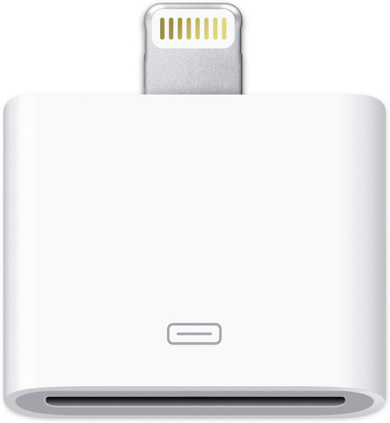 APPLE LIGHTNING TO 30-PIN ADAPTER - WHITE New