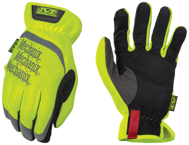 577604753 Mechanix Wear Hi-Viz FastFit Work Gloves Secure Fit Cuff Men Large New